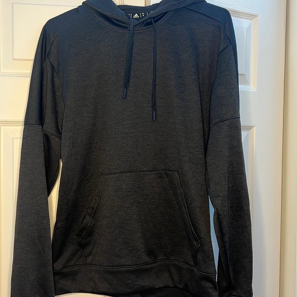 Men’s Charcoal Grey Adidas Hoodie